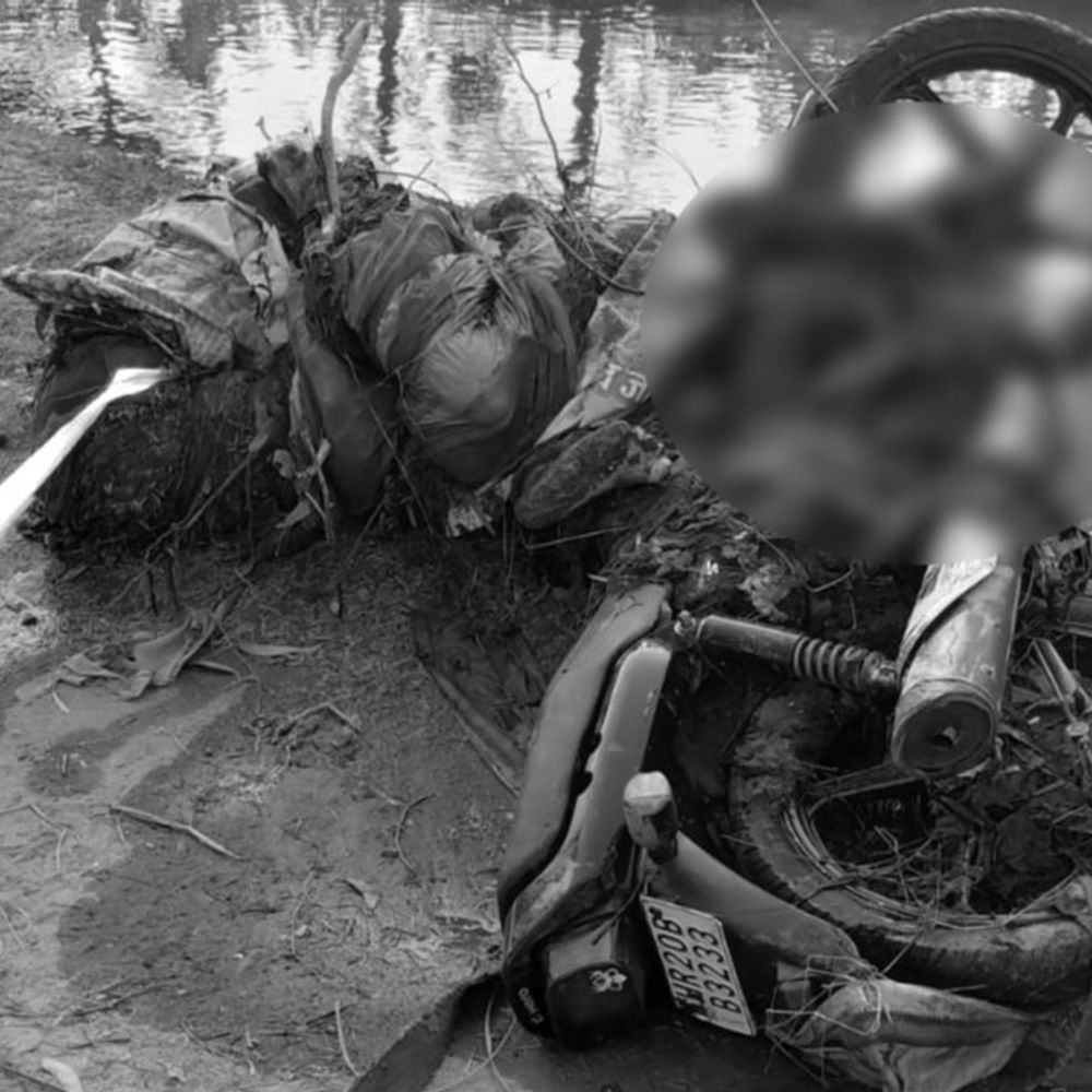 युवक का शव नहर में बाइक से बंधा मिला:9 जनवरी से लापता था, हिसार पुलिस मामले की जांच में जुटी