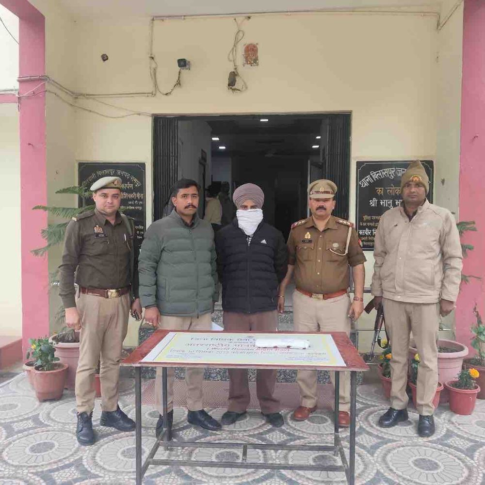 खेत बटाई विवाद में सगे भाई ने की हत्या:रामपुर में हरमीत को गोली मारी, आरोपी गिरफ्तार कर भेजा जेल