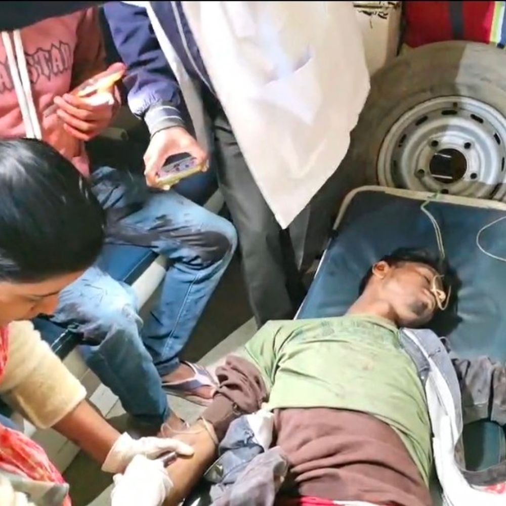 आजमनगर में युवक को बदमाशों ने मारी गोली:प्राइवेट पार्ट में भी आई चोट, थाना प्रभारी ने कहा- घटनास्थल से कोई खोखा बरामद नहीं