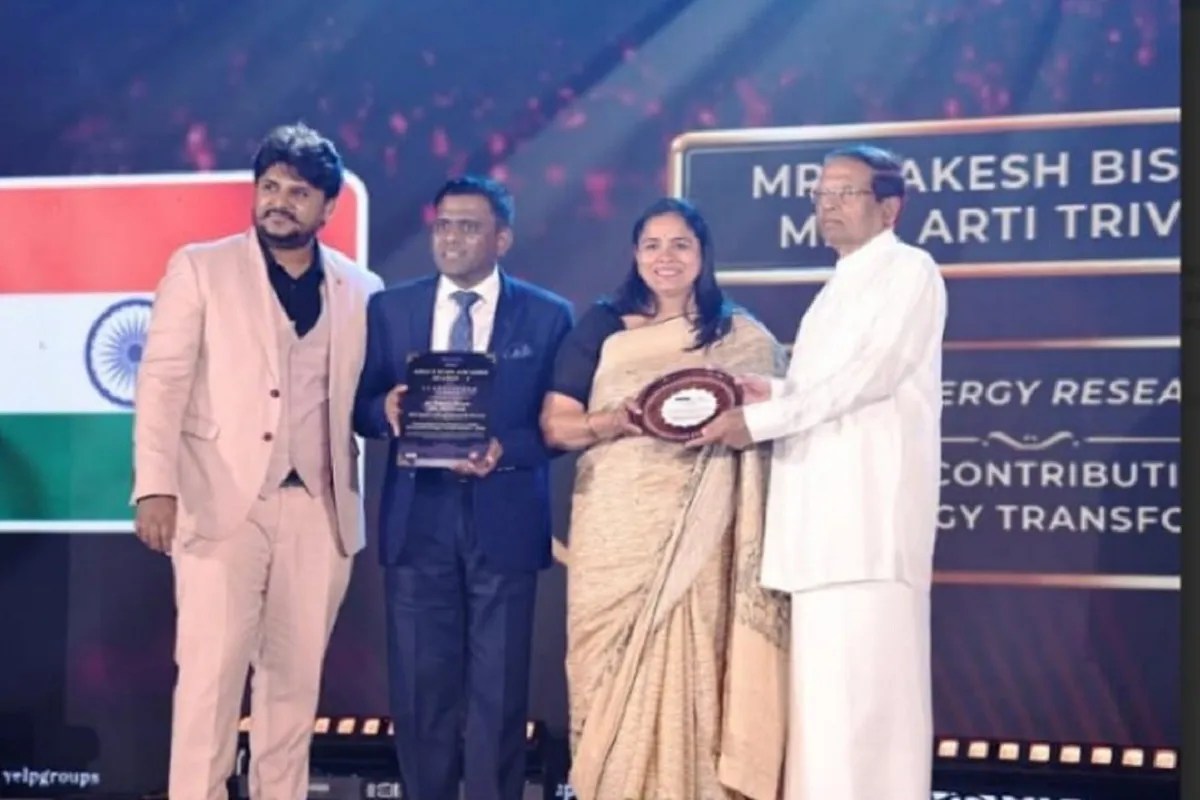 Award भारत की इनोवेटिव रिन्यूएबल ऊर्जा कंपनियों आईसर्ट एनर्जी को श्रीलंका में मिला सम्मान