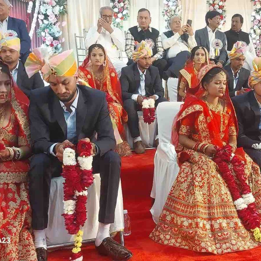 कानपुर में 11 जोड़ों का सामूहिक विवाह संपन्न:महापौर प्रमिला पांडेय ने नवविवाहितों को दिया आशीर्वाद