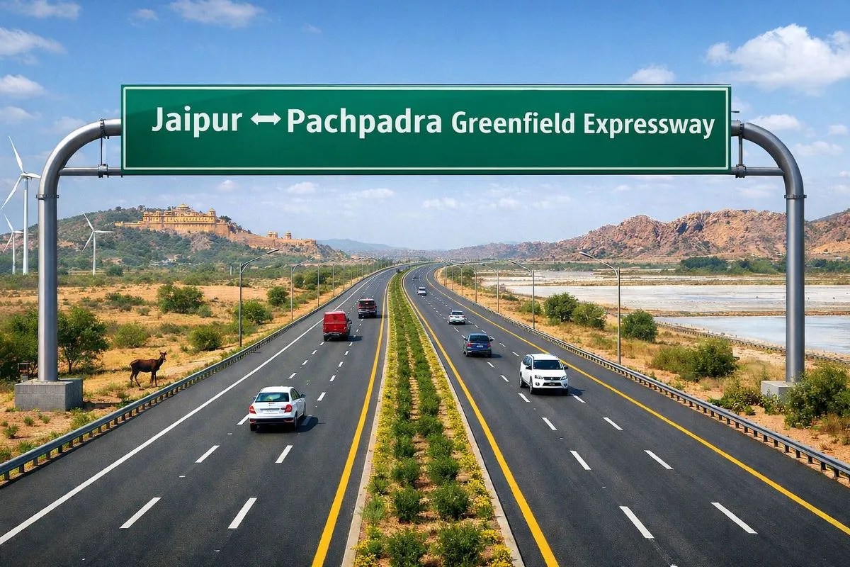 Rajasthan to Open Doors to Employment: Jaipur-Pachpadra Greenfield Expressway Approved, Will Connect 5 Districts