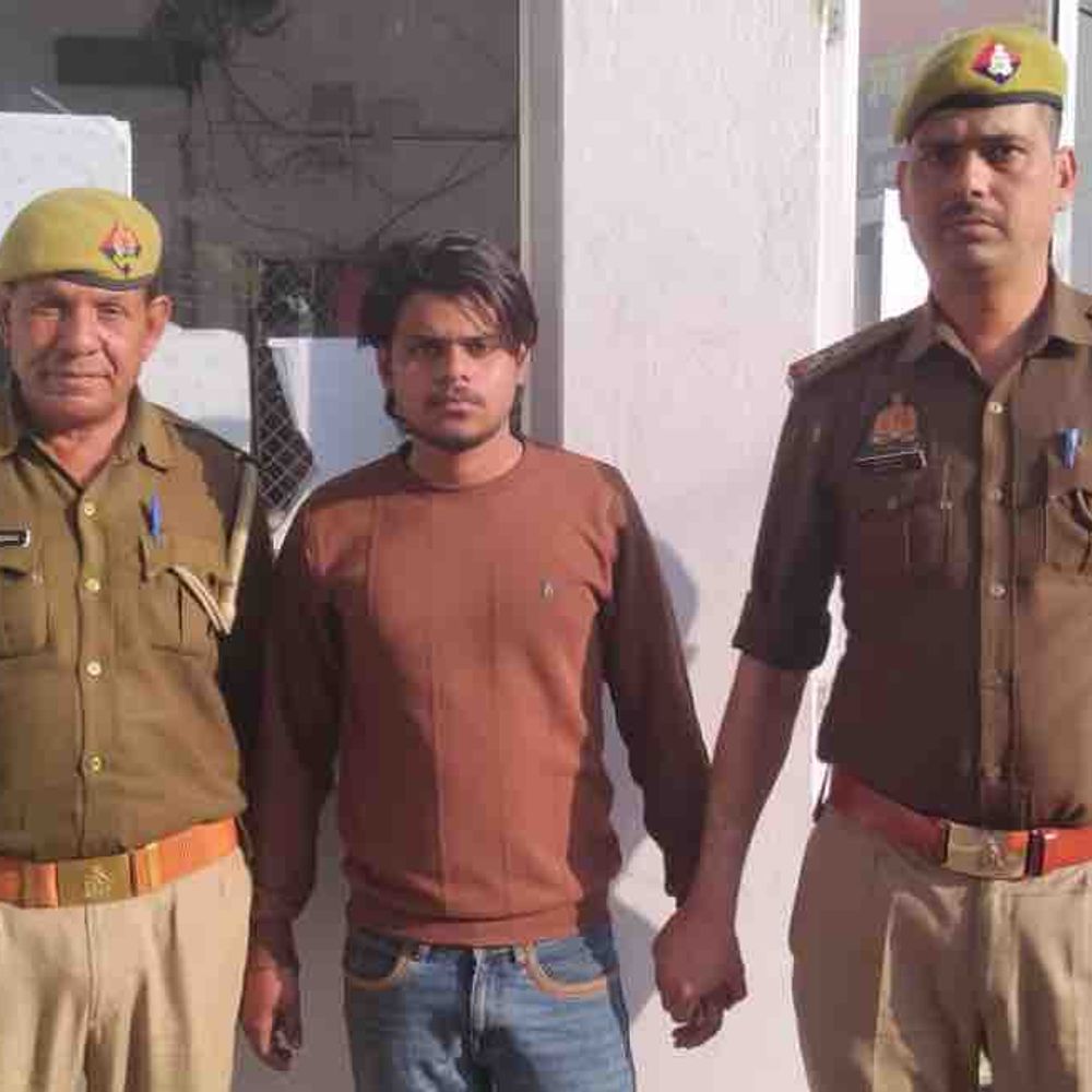 कानपुर में पिस्टल के साथ रील वायरल, युवक गिरफ्तार:जांच में खुलासा, हथियार नहीं लाइटर था; भेजा गया जेल