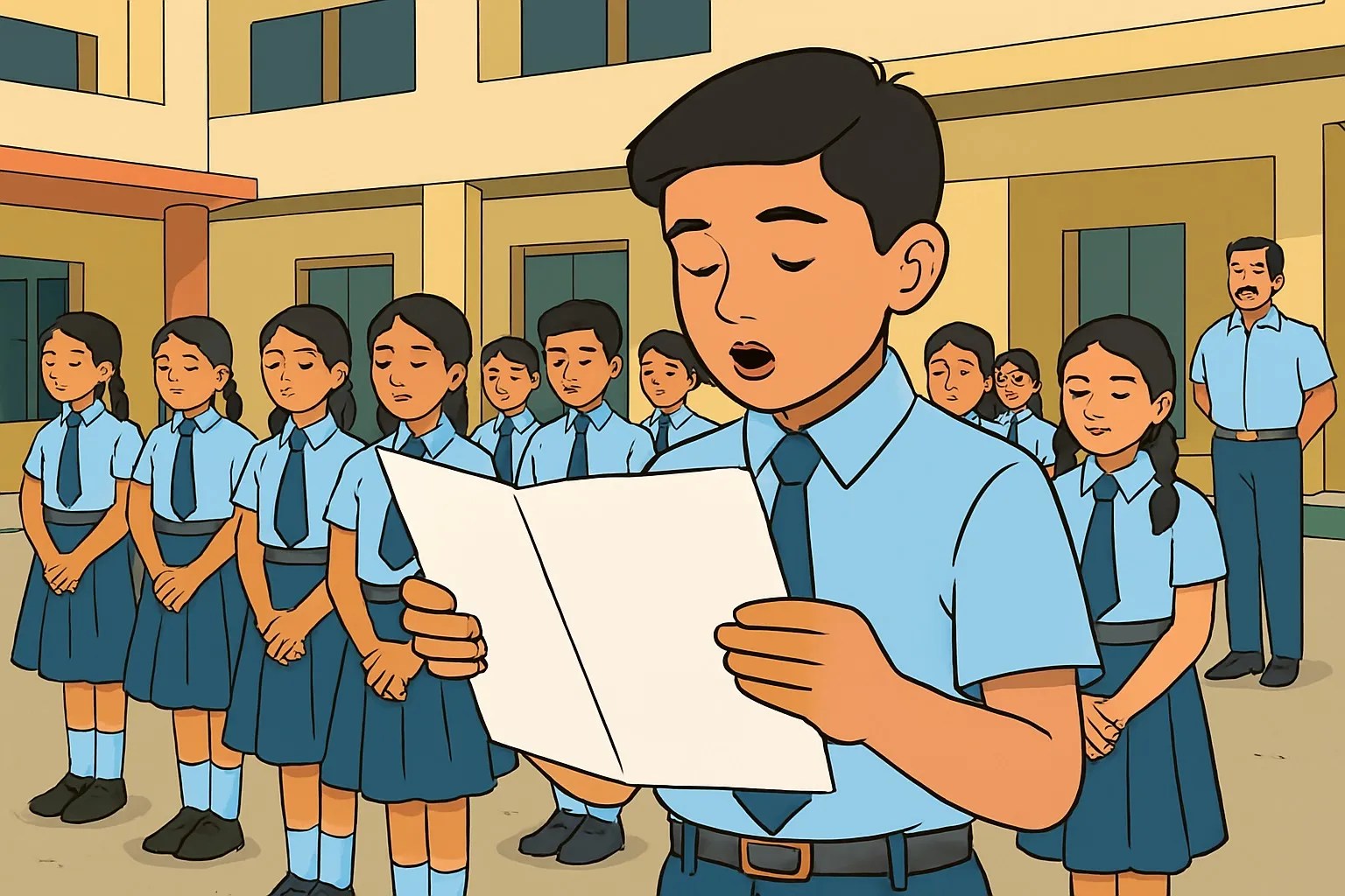 उत्तर प्रदेश, राजस्थान में विद्यार्थियों से पढ़वाए जा रहे समाचार-पत्र, गुजरात में क्यों नहीं