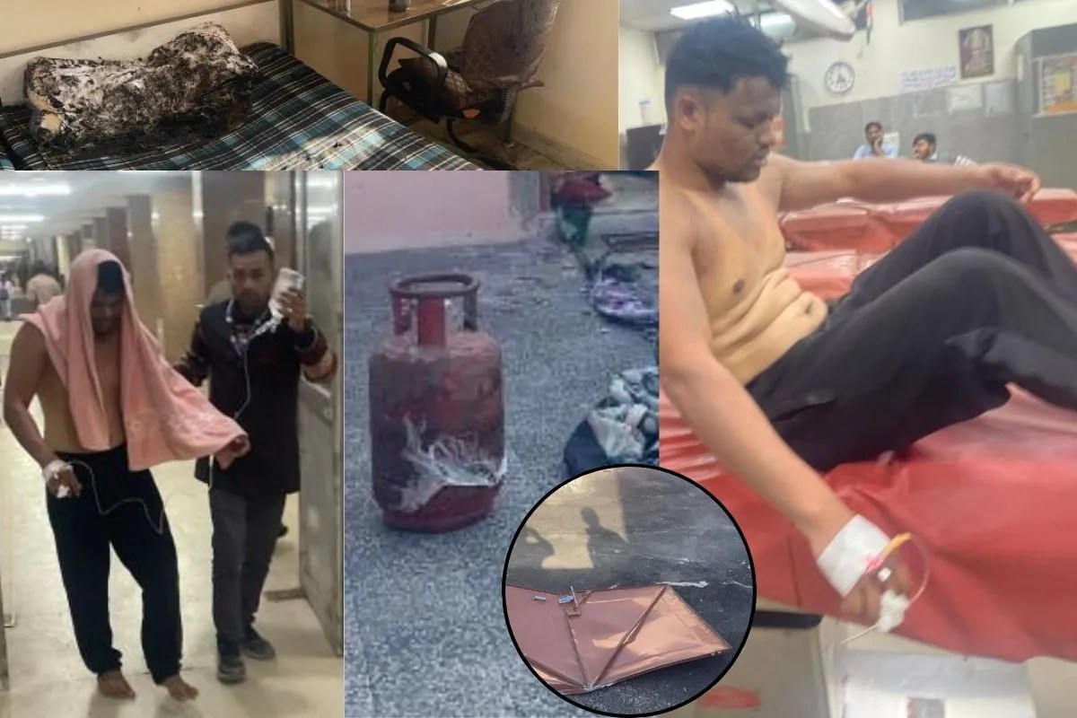 Cylinder Explosion: अजमेर में बम ब्लास्ट की तरह फटा सिलेंडर, धमाके के साथ फैली आग, 20 फीट दूर गिरे दरवाजे-खिड़कियां