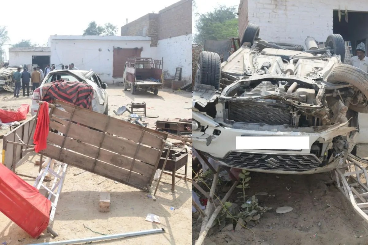 Bikaner Accident: मातम में बदला 25वीं सालगिरह का जश्न, दीवार फांदकर घर में घुसी कार, दिल्ली निवासी की दर्दनाक मौत