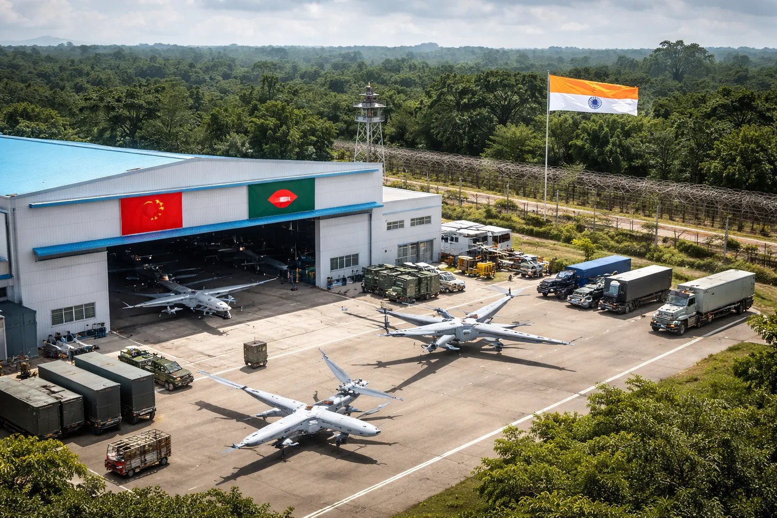सीमा पर नया खतरा: बांग्लादेश में चीन की ड्रोन फैक्ट्री, बढ़ी भारत की टेंशन?