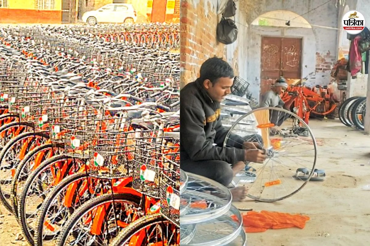 सत्रभर पैदल चलीं बेटियां, अब 3,00000 छात्राओं को मिलने जा रही मुफ्त साइकिल की सौगात