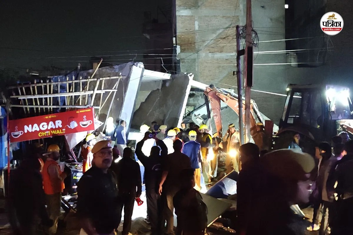 कोटा में देर शाम मौत का तांडव; 3 मंजिला रेस्टोरेंट ढहा, खाना खा रहे 2 लोगों की मौत,10 जने घायल