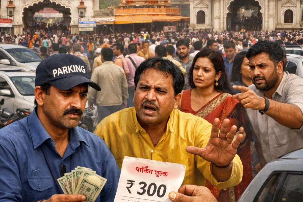 फाल्गुन में आस्था पर ‘पार्किंग टैक्स’ की मार… धामों में दर्शन से पहले 100 से 500 रुपए तक मनमानी वसूली