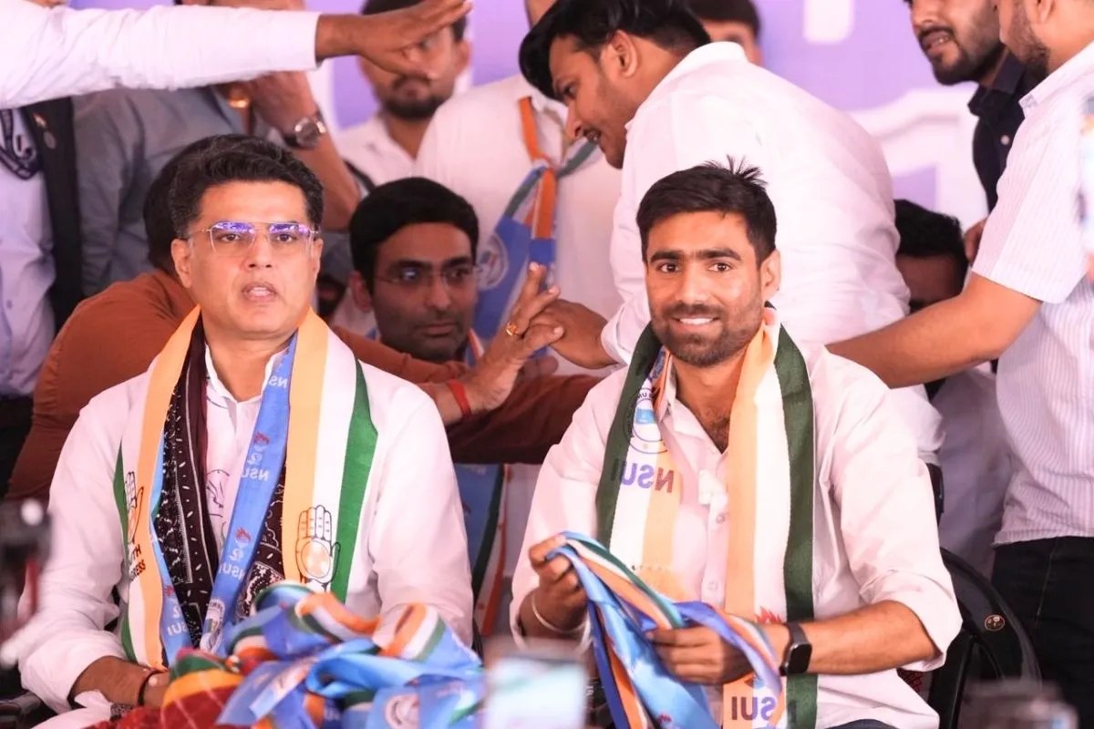 Vinod Jakhar : राजस्थान के विनोद जाखड़ बने NSUI के नए ‘कप्तान’, सचिन पायलट की मौजूदगी में थामी ‘राष्ट्रीय नेतृत्व’ की नई और बड़ी ज़िम्मेदारी 