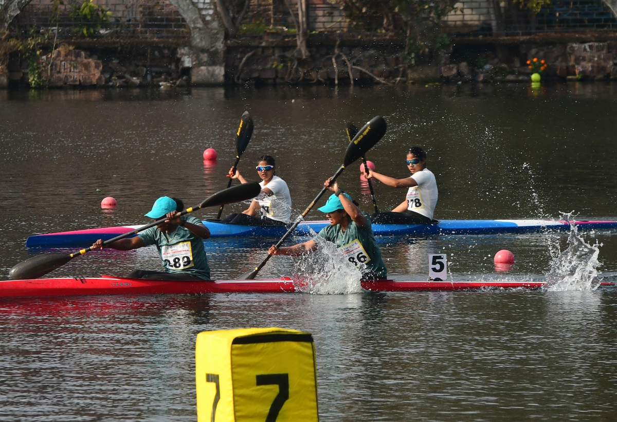 राष्ट्रीय केनो चैंपियनशिप में एमपी का जलवा देखें photos