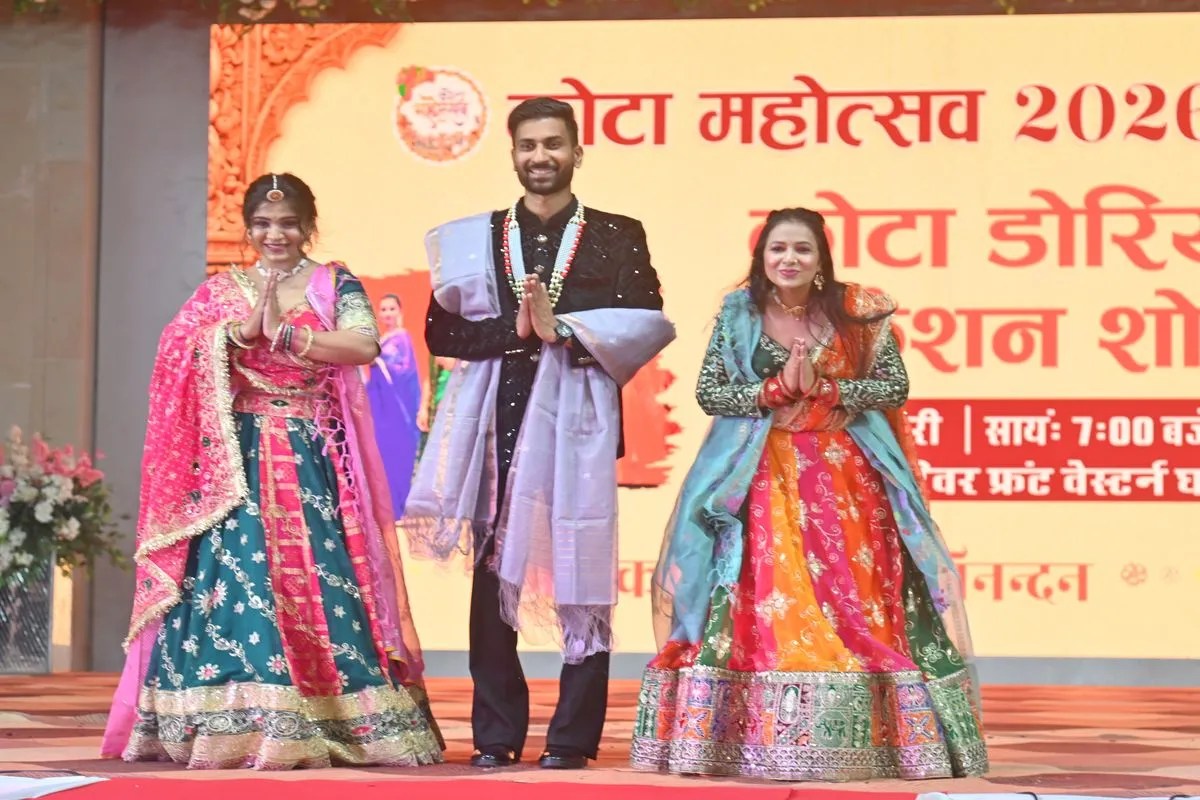 Kotadoriya:रैम्पवॉक कर कोटा डोरिया को किया प्रमोट….