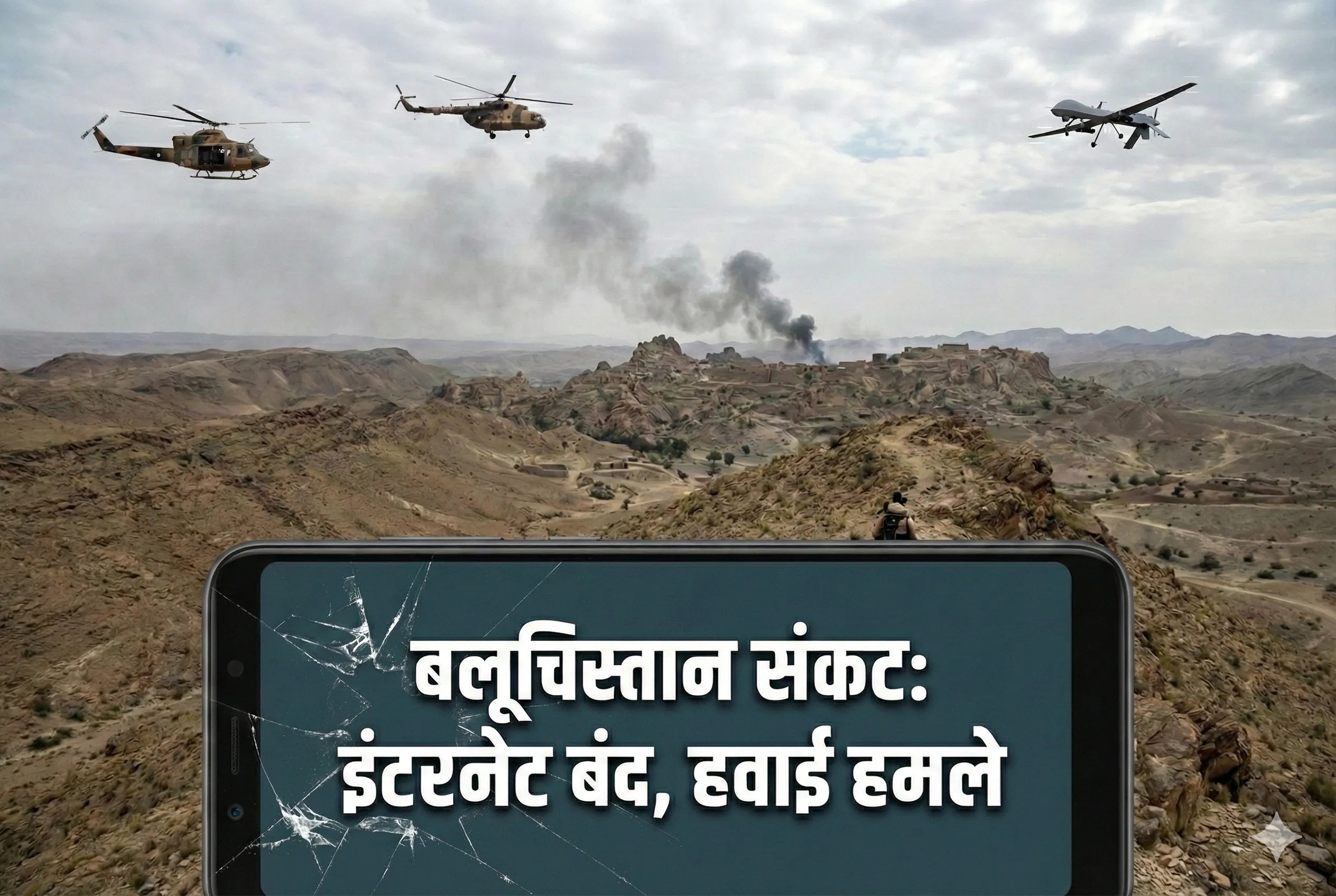 पाकिस्तान में गृहयुद्ध जैसे हालात! सेना ने अपने ही लोगों पर छोड़े ड्रोन और हेलीकॉप्टर, सड़कों पर बिछीं लाशें