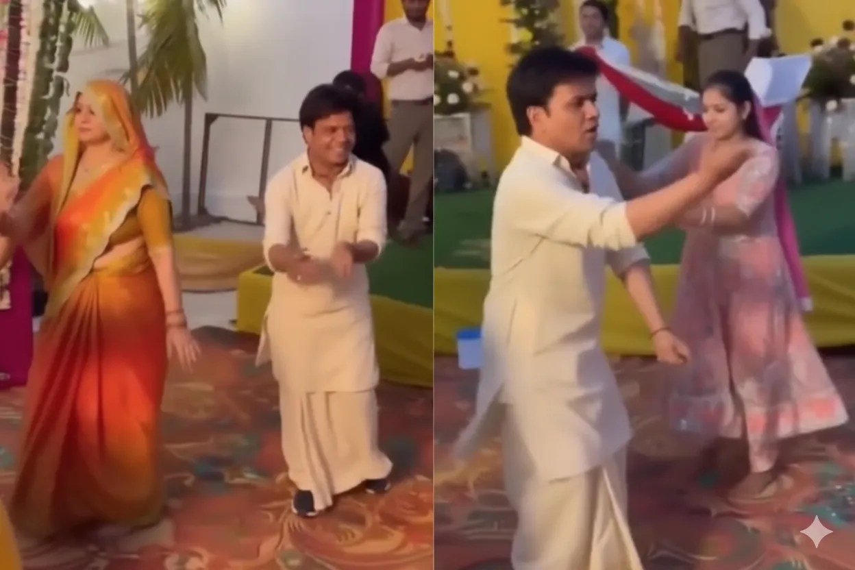 राजपाल यादव भतीजी की मेहंदी में सलमान खान के गाने पर जमकर झूमे;VIDEO, तिहाड़ से छूटकर सीधे पहुंचे गांव