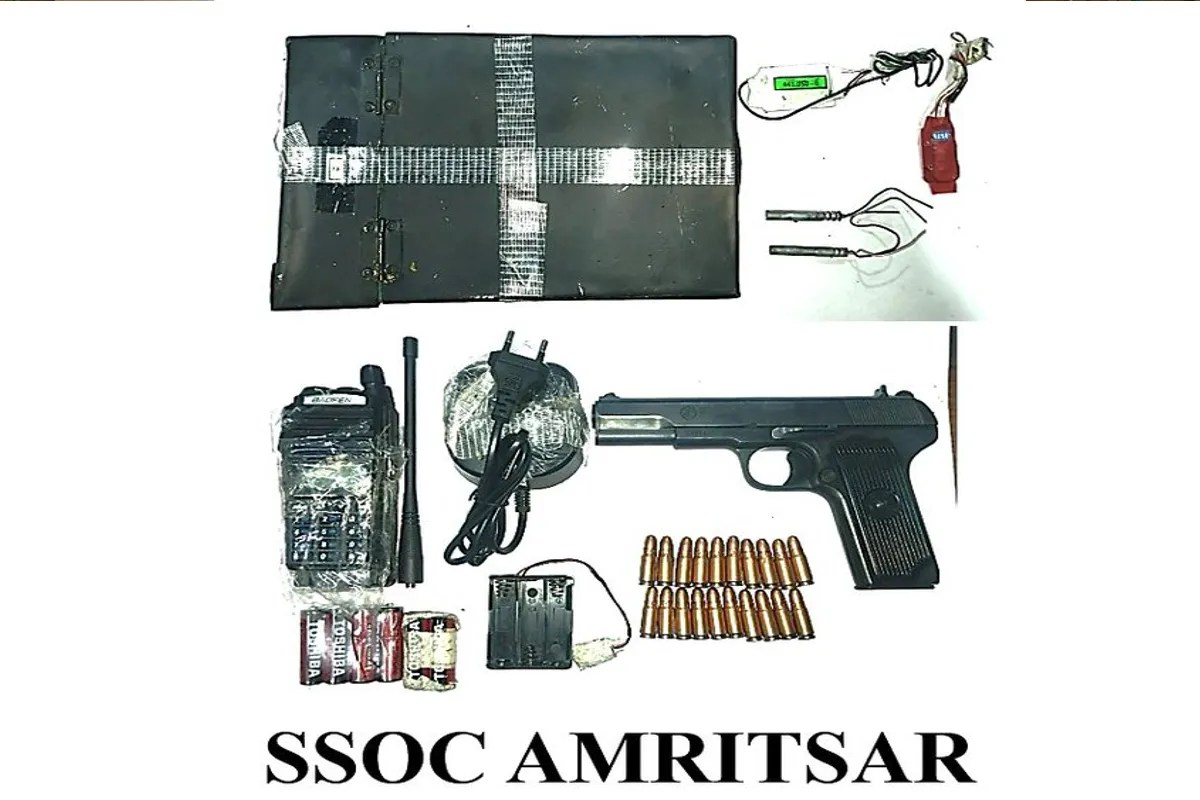 अमृतसर में दहलाने वाली साजिश नाकाम! पाकिस्तान से ड्रोन के जरिए आया IED बरामद, दिल्ली-पंजाब थे निशाने पर