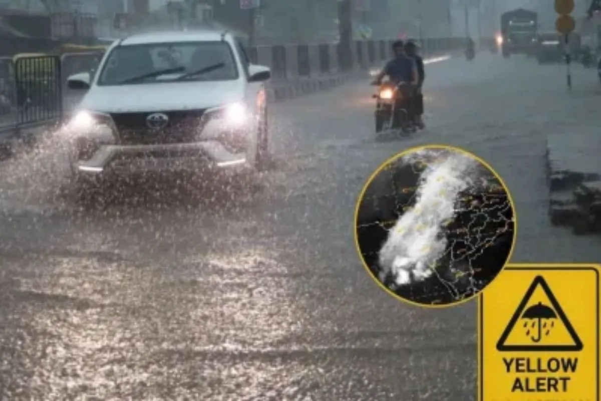Yellow Alert Issued for 180 Minutes in 5 Rajasthan Districts, Hailstorm Warning Issued