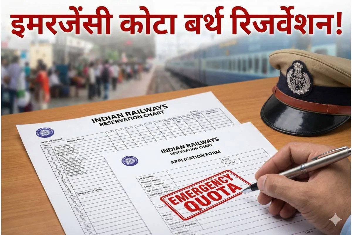 Railway News: ट्रेन में Emergency Quota से कैसे मिलती है बर्थ, कौन ले सकता है ? जान लीजिए नियम