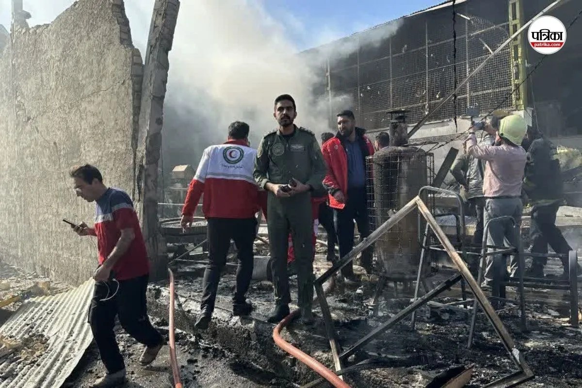 ईरान सेना का हेलीकॉप्टर क्रैश, दो पायलट समेत 4 की मौत