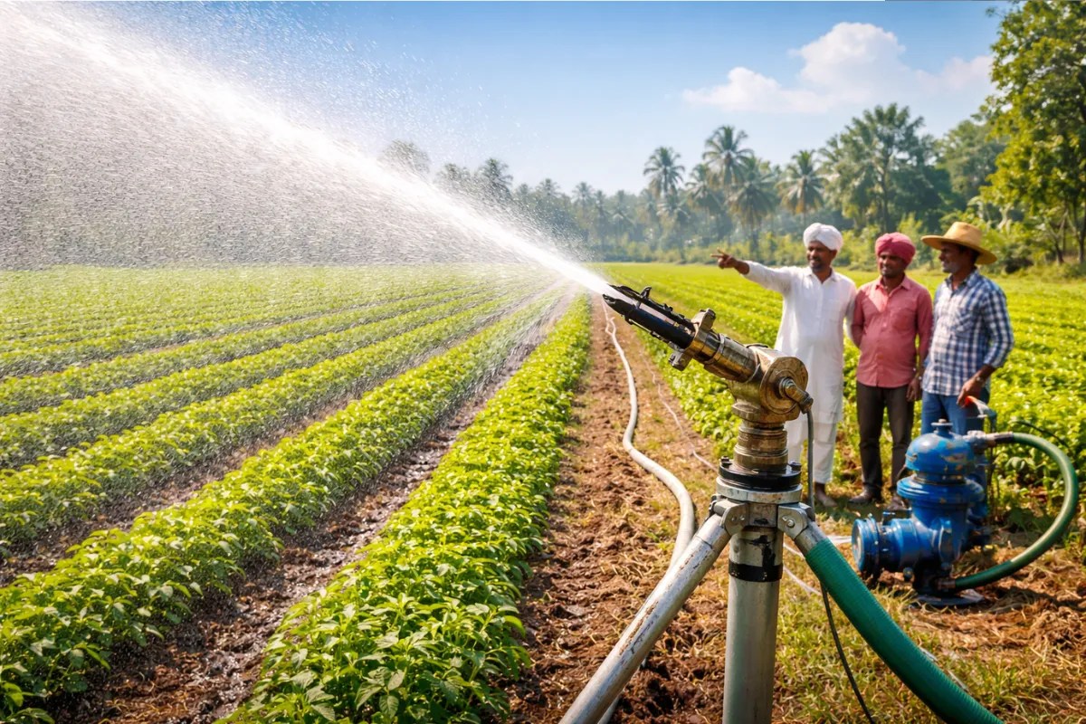 खेत में खुद बरसेगी बारिश, रेन गन सिस्टम से खुश हैं किसान, आखिर क्या है ये Rain Gun तकनीक?