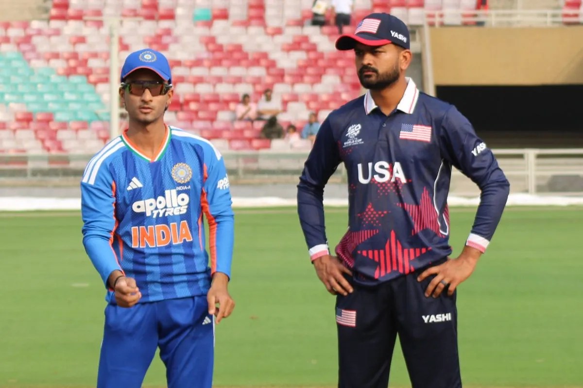 IND A vs USA Update: USA को पहले वॉर्म-अप मैच में मिली हार, लेकिन भारत A के खिलाफ बना डाले 200 रन