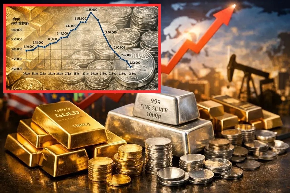 Gold-Silver Price: सोने-चांदी के दामों में जबरदस्त उतार-चढ़ाव, भगवान का शृंगार हुआ महंगा, देखें कोटा में पिछले 15 दिनों के भावों का ग्राफ
