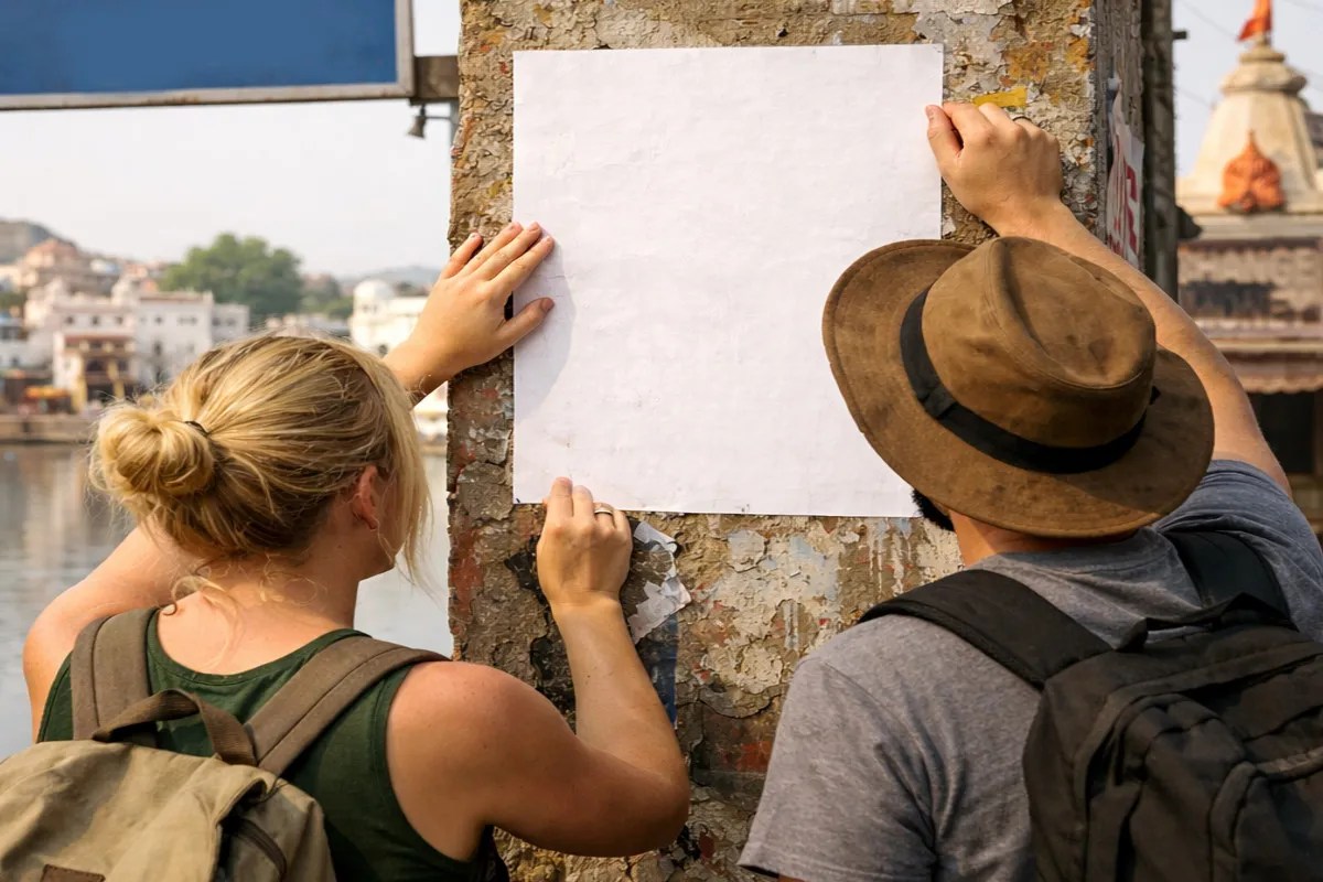 राजस्थान में 2 विदेशी टूरिस्ट ने चिपकाए ऐसे ‘संदिग्ध’ पोस्टर, अलर्ट हुई CID, भारत छोड़ने का दिया आदेश