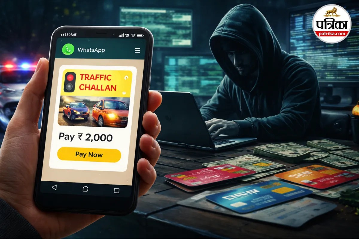 WhatsApp पर आया ट्रैफिक चालान भरने का लिंक, क्लिक करने पर उड़ गए 4 लाख रुपये