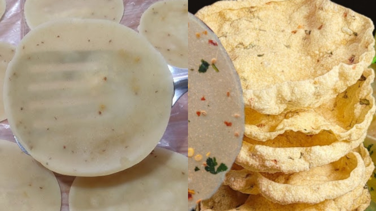 घर पर बनाएं आटे के पापड़, बेहद आसान है रेसिपी, होली से पहले स्टेप बाई स्टेप नोट कर लीजिए तरीका