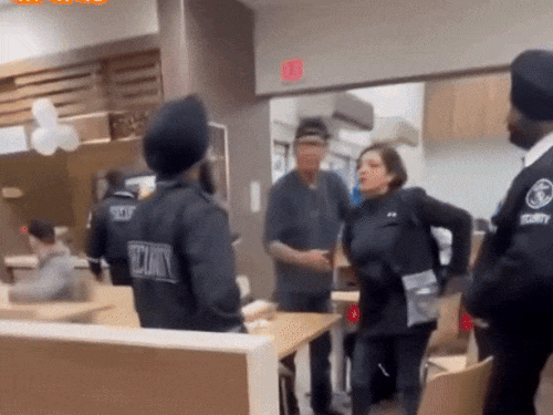 कनाडा में पंजाबी ने महिला को जड़ा थप्पड़:स्टोर में पगड़ी पर हाथ डाला तो गुस्साया सिख सिक्योरिटी गार्ड; VIDEO सामने आया