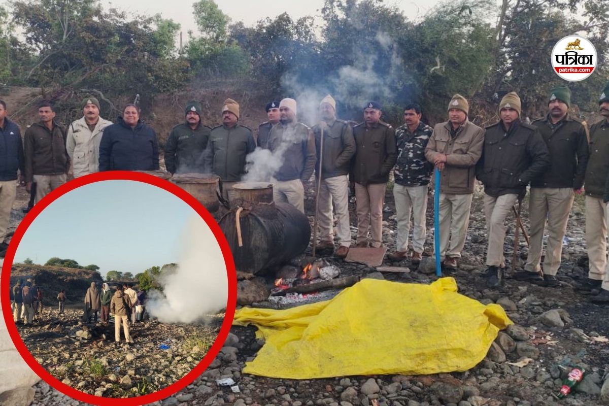 MP पुलिस के ‘ऑपरेशन क्लीन’ ने साफ कर दी ‘अवैध शराब फैक्ट्री’, सुबह 4 बजे मारी रेड