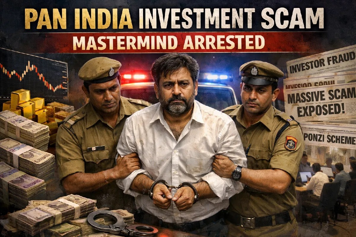 3200 करोड़ की ठगी करने वाली गैंग का मास्टरमाइंड गिरफ्तार, देशभर में लोगों को देते रहे झांसा