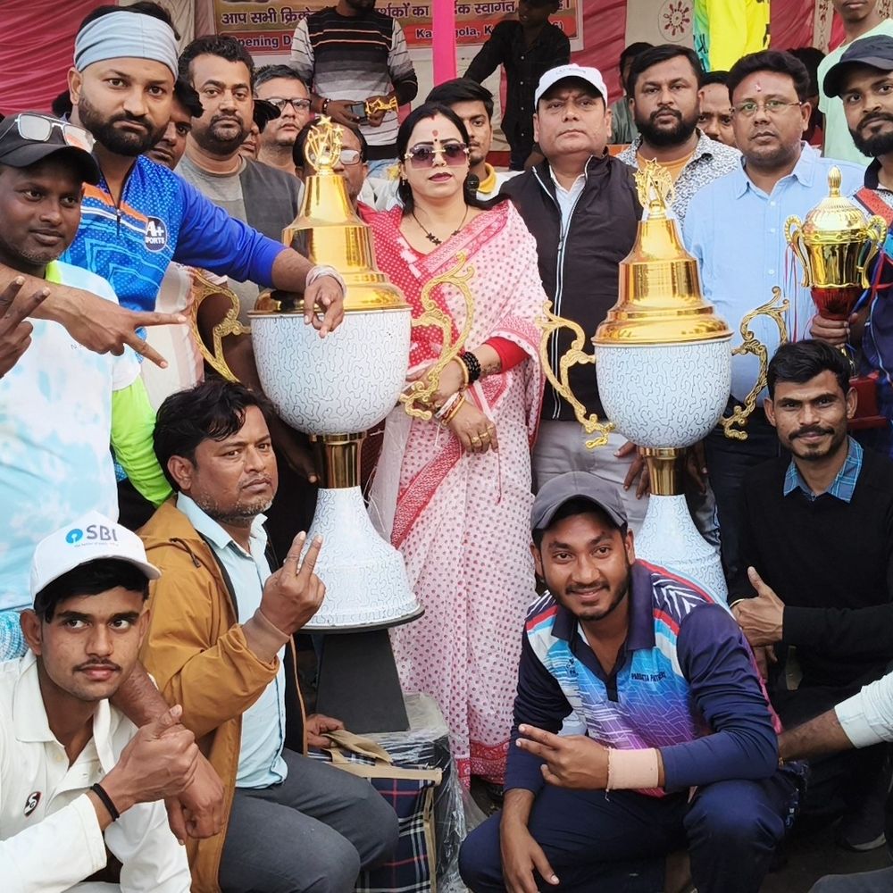 बरारी अंतरजिला क्रिकेट प्रतियोगिता में तीनटेंगा की जीती:4 विकेट से जीत दर्ज किया, राज खान को मैन ऑफ द मैच चुना गया