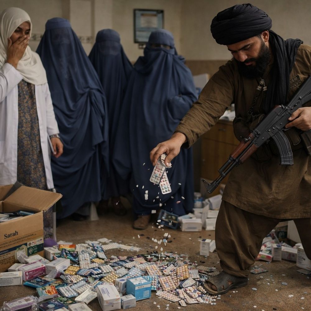 तालिबान ने गर्भनिरोधक गोलियों पर रोक लगाई:चेतावनी देकर दवाएं नष्ट कर रहे; महिलाओं को प्रेगनेंसी और मिसकैरेज में इलाज नहीं मिल पा रहा