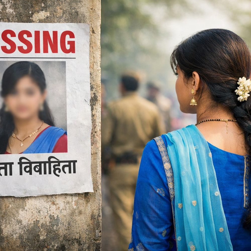 नारनौल से रेवाड़ी की महिला हुई लापता:छह माह से रहती थी मायके, मां के साथ गई थी अस्पताल में दवा लेने