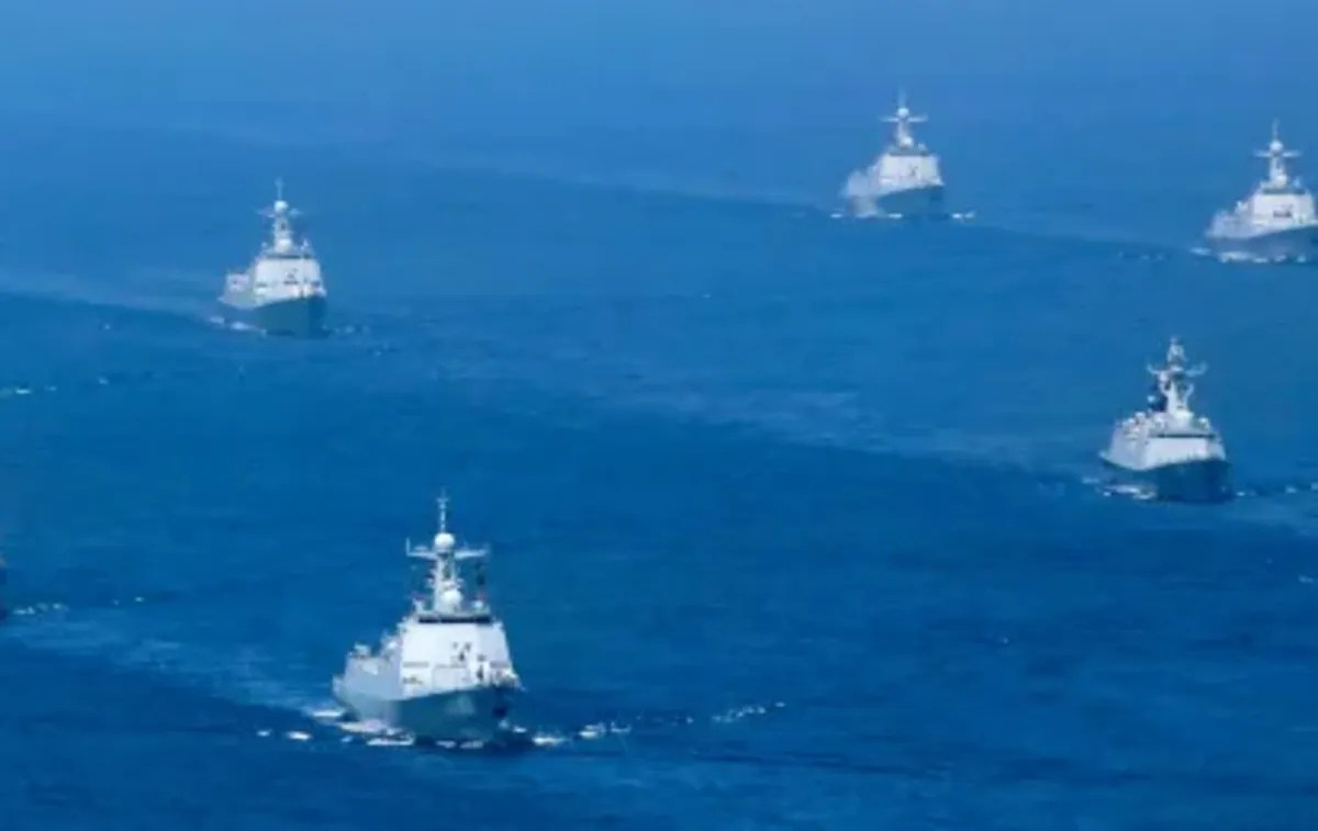 चीन की चालाकी जारी, ताइवान के पास दिखे 5 चाइनीज़ जहाज