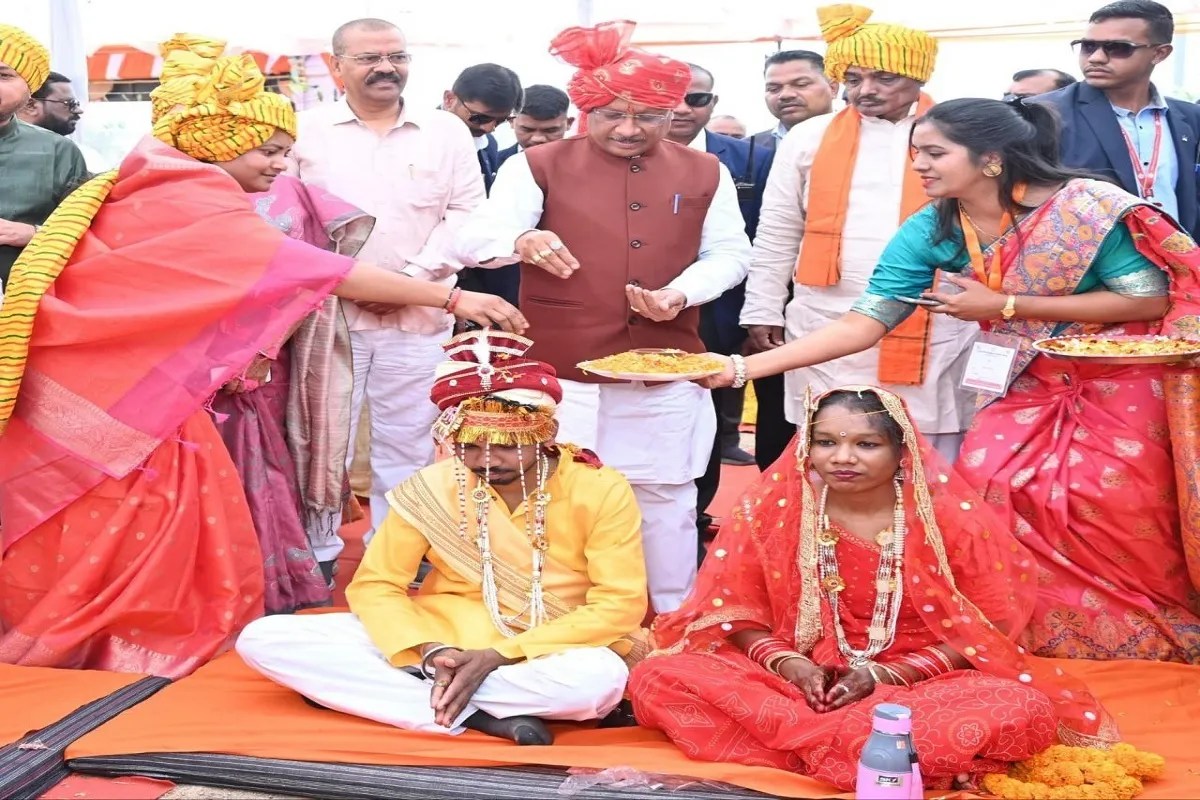 मुख्यमंत्री कन्या विवाह योजना, सामाजिक समरसता का विश्व रिकॉर्ड, 6,412 जोड़ों का हुआ हुआ विवाह