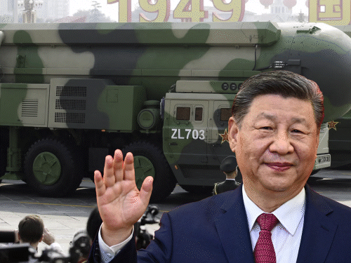 चीन की मिसाइलों में फ्यूल की जगह पानी भर दिया:रिपोर्ट में दावा- कई मिसाइलें खुल भी नहीं पाईं, जिनपिंग ने अफसरों को निकाला