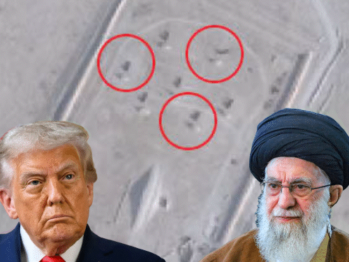 अमेरिका ने मिडिल-ईस्ट में सैन्य तैनाती बढ़ाई:ईरान से तनाव के बीच मिसाइलों को ट्रकों पर तैनात किया; सैटेलाइट तस्वीरों से खुलासा