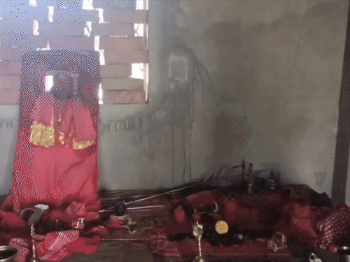 समस्तीपुर में एक करोड़ की मूर्ति की चोरी:अष्टधातु की 40KG वजन की प्रतिमा ले भागे बदमाश; गर्भगृह का ताला तोड़ कर वारदात