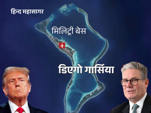 ब्रिटेन का अमेरिका को अपने एयरबेस देने से इनकार:ट्रम्प ईरान पर हमले के लिए इस्तेमाल करना चाहते हैं, बोले- चागोस आइलैंड्स छोड़ना बड़ी गलती