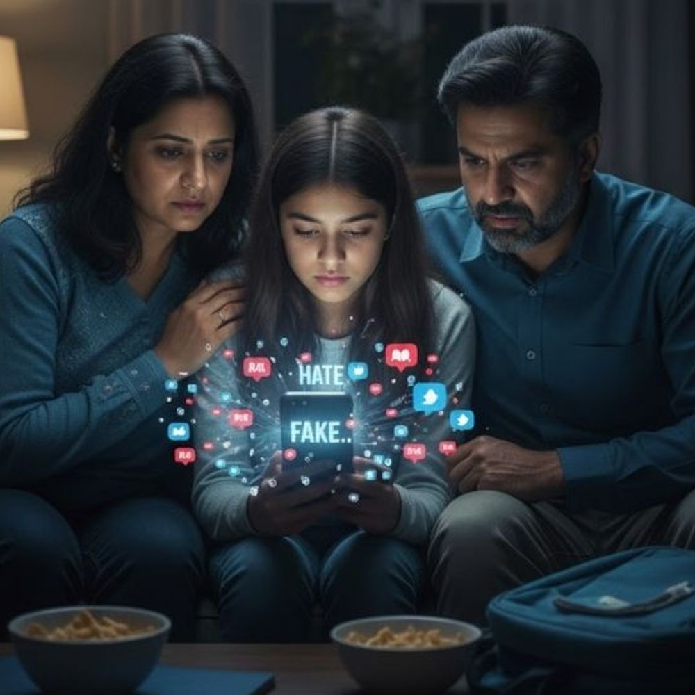 50% पैरेंट्स बोले- हमारे बच्चे ऑनलाइन बुलीइंग का शिकार हुए:लोकलसर्किल्स सर्वे में खुलासा- 9 से 17 साल के बच्चे रोजाना 3 घंटे+ ऑनलाइन