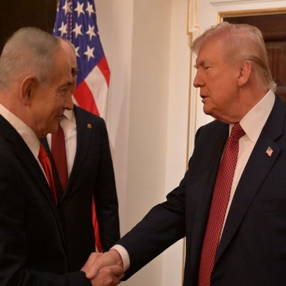 व्हाइट हाउस में ट्रम्प-नेतन्याहू की मुलाकात:अमेरिकी राष्ट्रपति बोले- बैठक अच्छी और सकारात्मक रही; ऑपरेशन मिडनाइड हैमर का जिक्र किया
