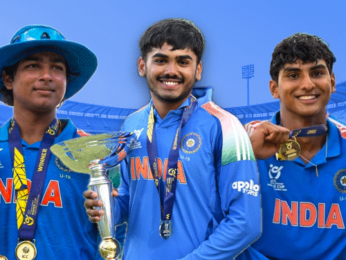 भारत को छठी बार अंडर-19 वर्ल्ड चैंपियन बनाने वाले हीरोज:वैभव ने फाइनल में 15 छक्के लगाए, हेनिल-अंबरीश ने 11-11 विकेट लिए