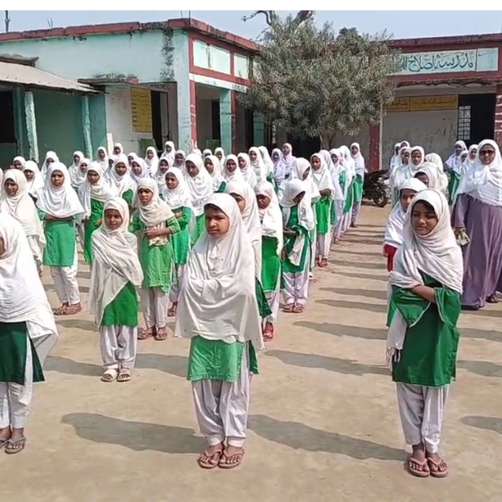 शिक्षकों-संसाधनों की कमी से जूझ रहा भगवानपुर का मदरसा:220 छात्रों पर सिर्फ 4 शिक्षक, बिहार स्टेट मदरसा एजुकेशन बोर्ड से मान्यता