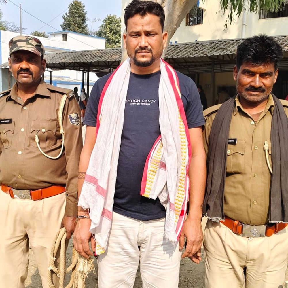 25 हजार का इनामी राहुल सिंह गिरफ्तार:सहरसा पुलिस को मिली सफलता, हत्या-लूट समेत 15 मामले दर्ज