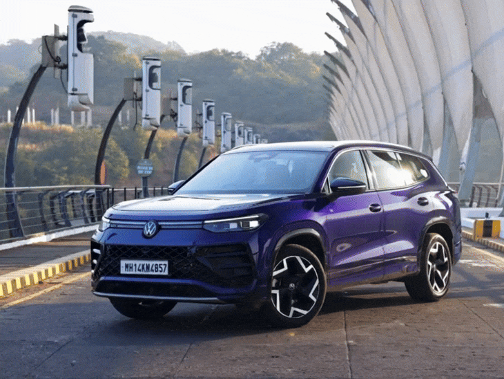 फॉक्सवैगन टेरॉन R-लाइन की बुकिंग शुरू:15-इंच टचस्क्रीन के साथ आएगी 7-सीटर SUV, सेफ्टी के लिए 360° कैमरा और ADAS