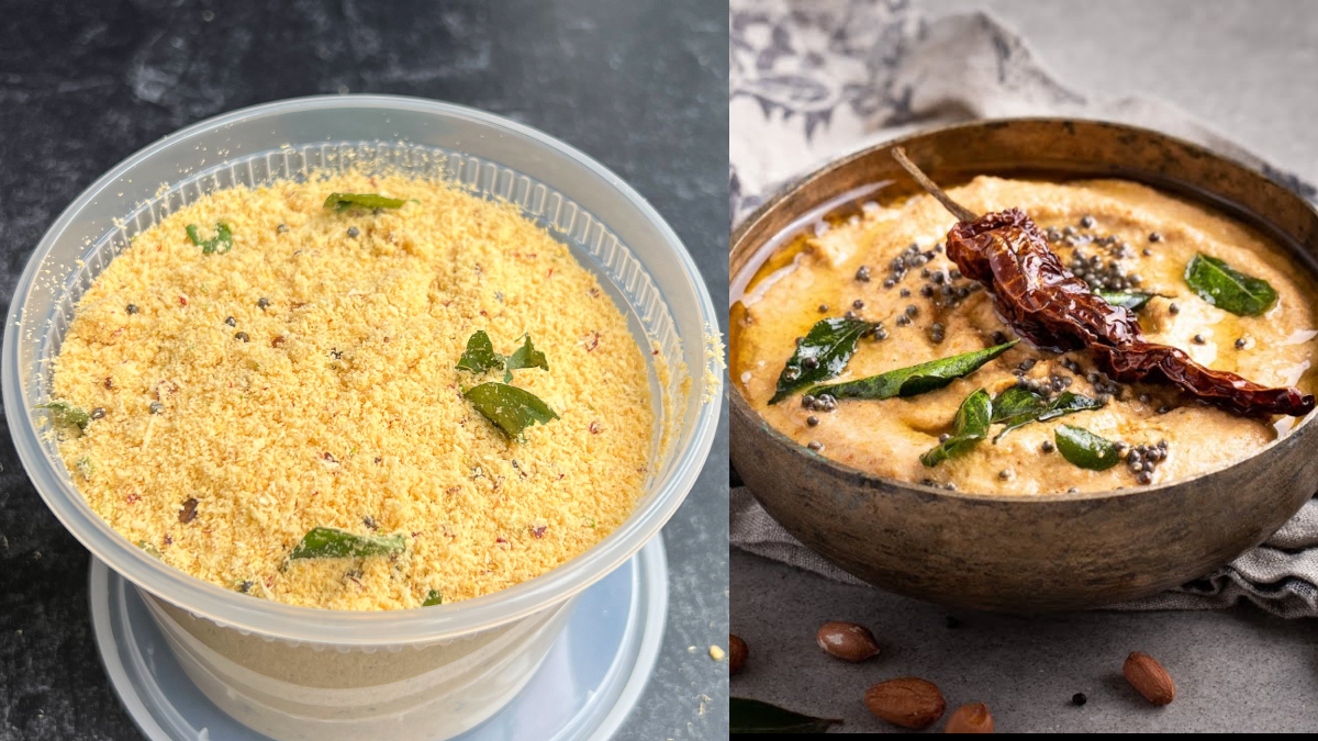 नारियल और मूंगफली की सूखी चटनी, जब खाने का मन करे पानी डालकर मिनटों में तैयार, नोट कर लें रेसिपी