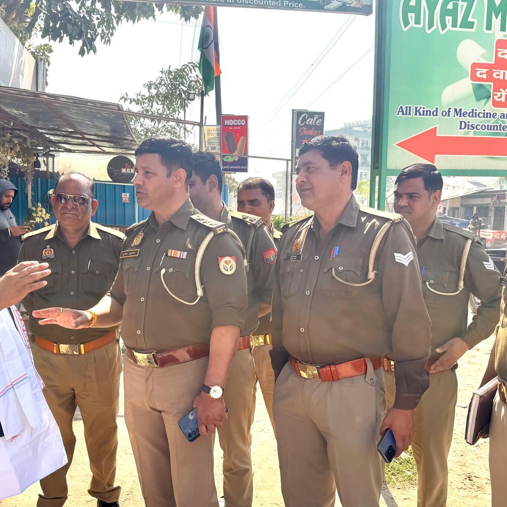 बुलंदशहर में कांग्रेस जिलाध्यक्ष हिरासत में:लखनऊ विधानसभा घेराव से पहले पुलिस ने रोका, पुलिस से नोकझोंक