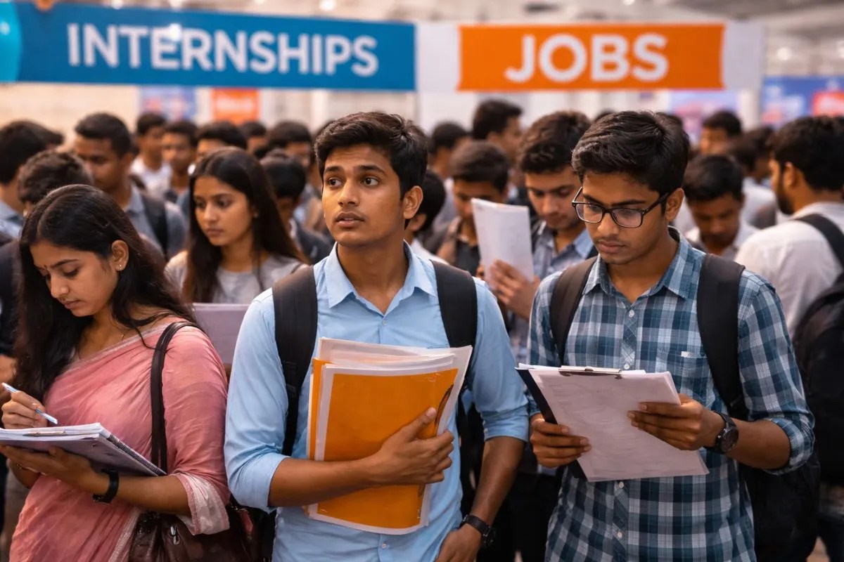 लाखों आवेदन, फिर भी हजारों सीटें खाली: केंद्र सरकार की मेगा इंटर्नशिप योजना से युवाओं की दूरी क्यों?